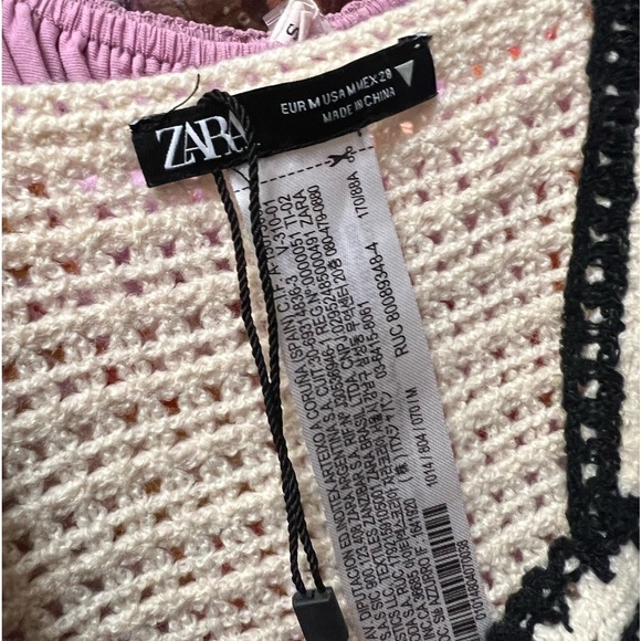 Zara Crochet Corset Top NWOT - Picture 5 of 5